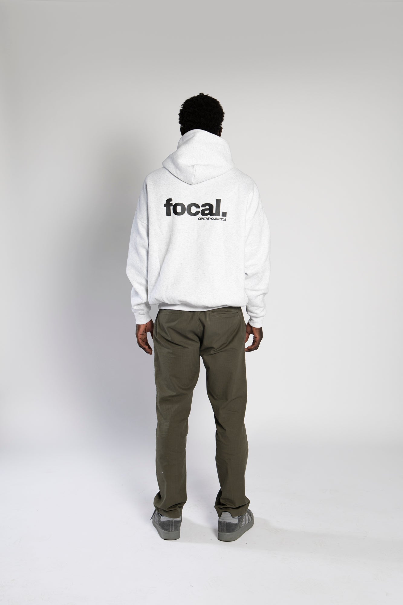 Heavyweight Hoodie - Grey Marle